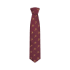 Hoggs of Fife Silk Tie Wine