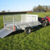 CLH Livestock Mesh Drop Side Trailer