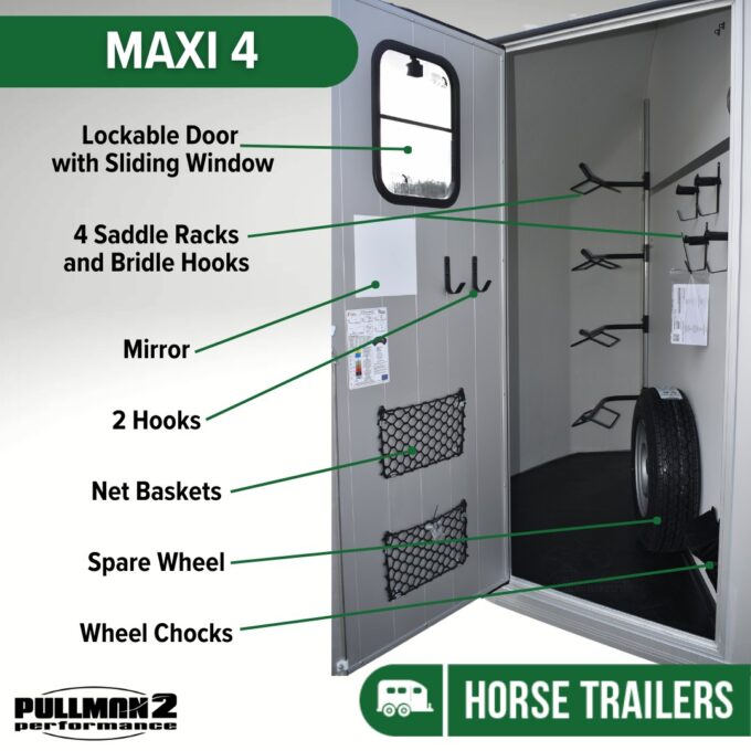 Cheval Liberte Maxi 4 tack room features
