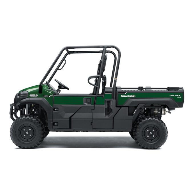 Kawasaki Mule Pro DX side profile studio shot