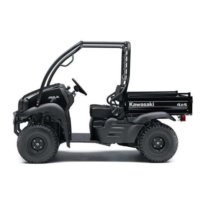 Kawasaki Mule SX utv side-by-side studio shot