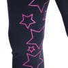 Hy Equestrian Stella Jr Riding Tights Grey/Pink - Image 7