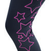 Hy Equestrian Stella Jr Riding Tights Grey/Pink - Image 6