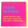 Greeting Card Worth