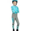 Hy Equestrian Dynaforce Base Layer Pacific/Grey - Image 8