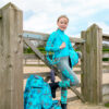 Hy Equestrian Dynaforce Base Layer Pacific/Grey - Image 3