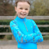 Hy Equestrian Dynaforce Base Layer Pacific/Grey - Image 7