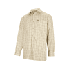 Hoggs of Fife Fleece Lined Shirt Birch (Tan/Olive)