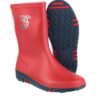 Mini Dunlop Wellington Boots Junior - Red - Image 7