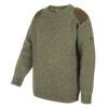 Hoggs of Fife Melrose Pullover Green Junior - Image 4