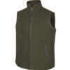 Hoggs of Fife Woodhall Fleece Gilet Green - Image 6