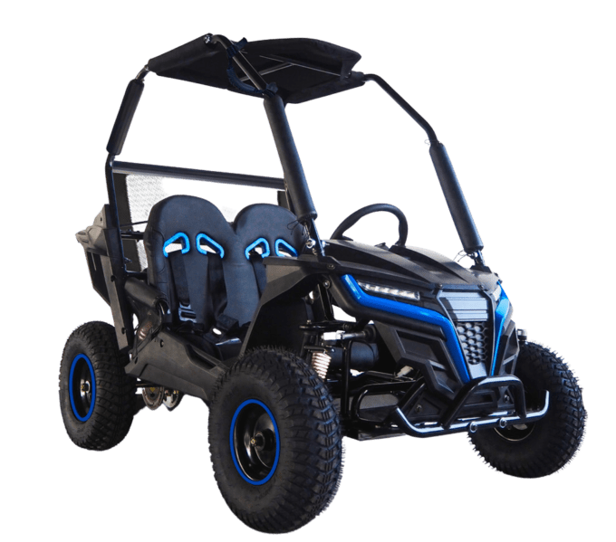 Quadzilla Twister Junior side-by-side. Colour: black