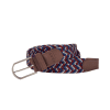 IBEX Woven Belt - Navy, Red & White
