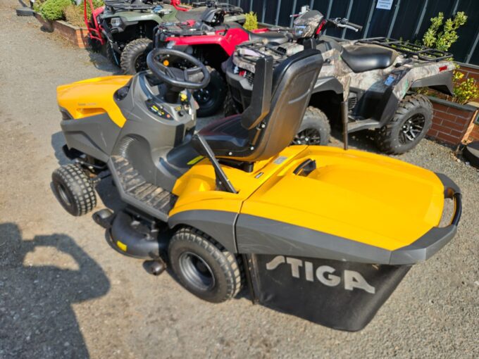 used Stiga ride-on mower