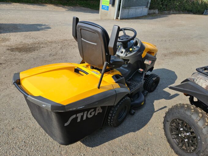 used Stiga ride-on mower