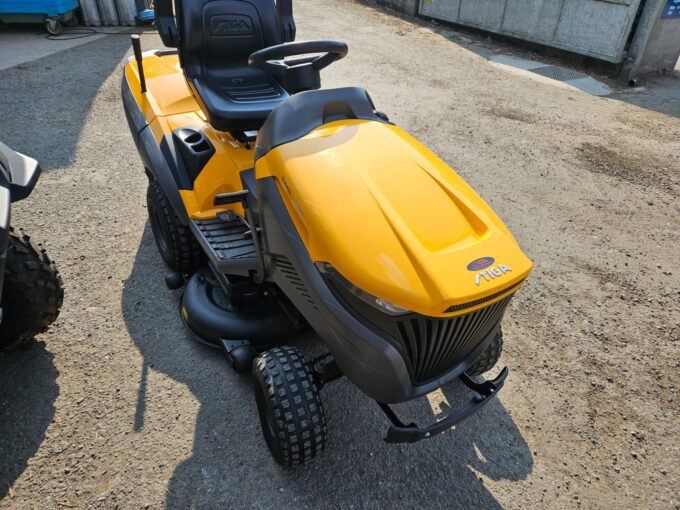 used Stiga ride-on mower