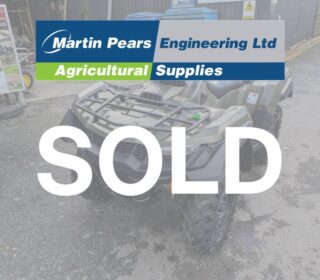 Photo stating that the Suzuki KingQuad 750 AXI is now sold