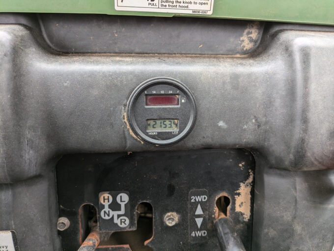 Kawasaki Mule 4010 Diesel hour clock