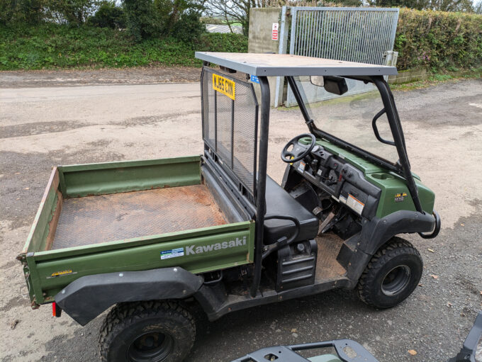 Kawasaki Mule 4010 Diesel cargo bay