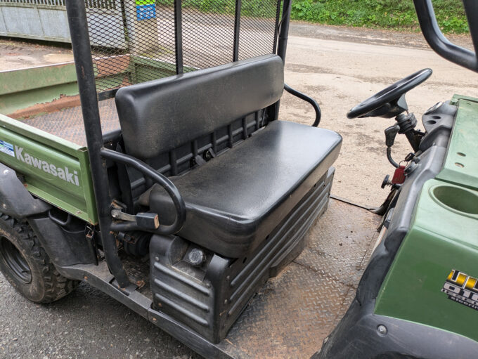 Kawasaki Mule 4010 Diesel bench seat