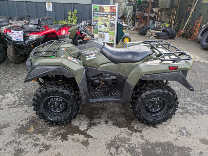 Suzuki Kingquad 750 AXI side profile