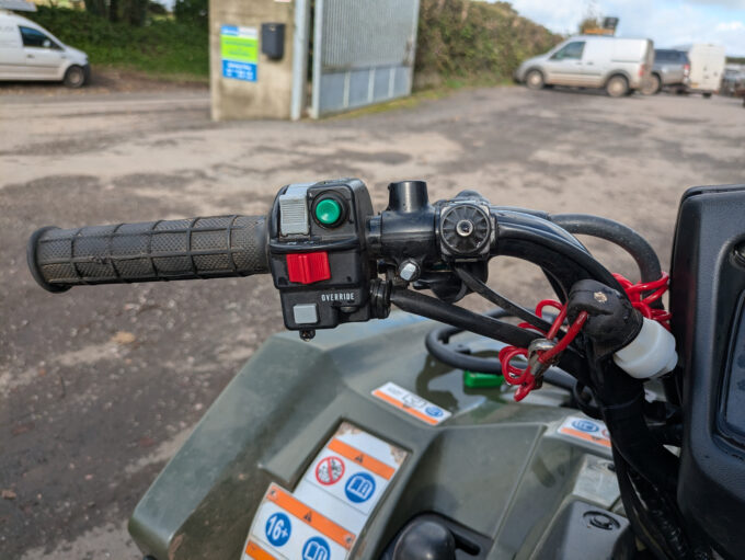 Suzuki Kingquad 750 AXI throttle