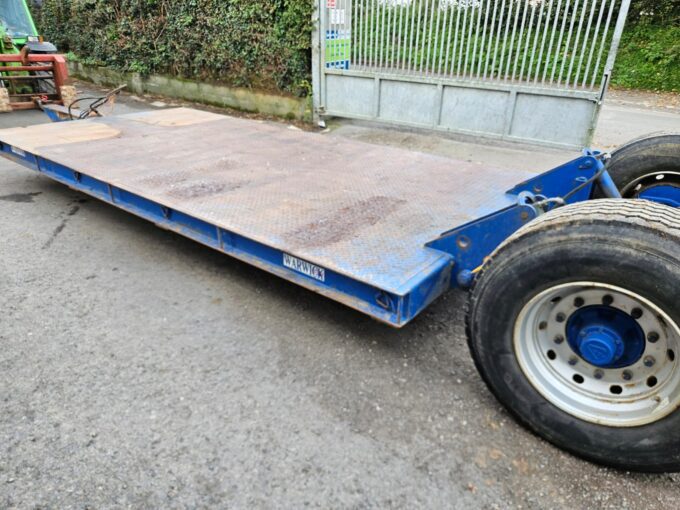 Warwick Hydraulic Lowering Low Loader Trailer