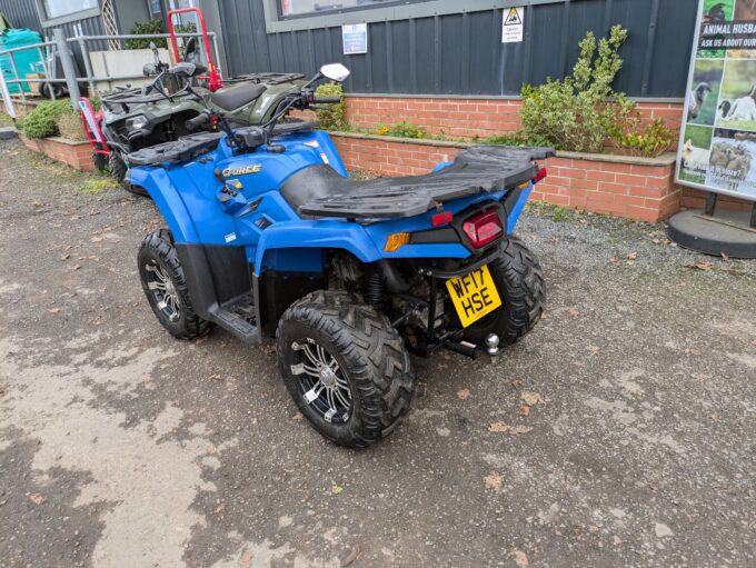 CFMOTO CFORCE 450s blue quad bike