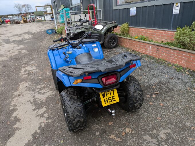 CFMOTO CFORCE 450s blue quad bike