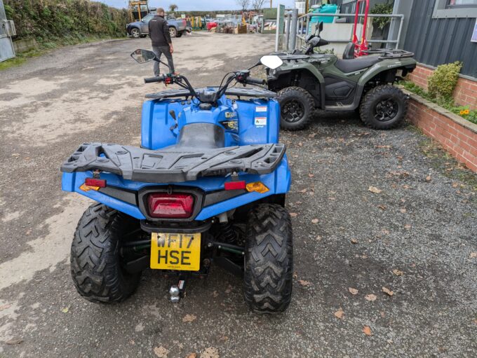 CFMOTO CFORCE 450s blue quad bike