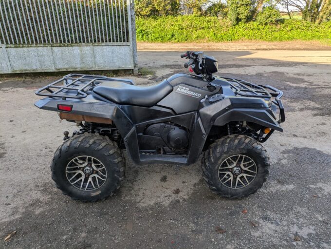 Suzuki KingQuad 500 AXI 20 plate quad bike