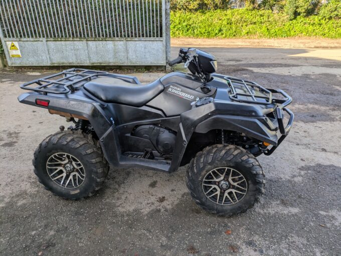 Suzuki KingQuad 500 AXI 20 plate quad bike