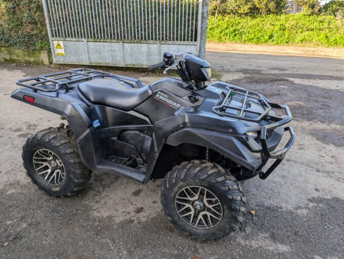 Suzuki KingQuad 500 AXI 20 plate quad bike