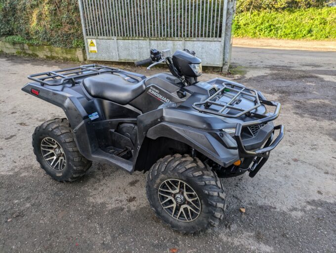 Suzuki KingQuad 500 AXI 20 plate quad bike