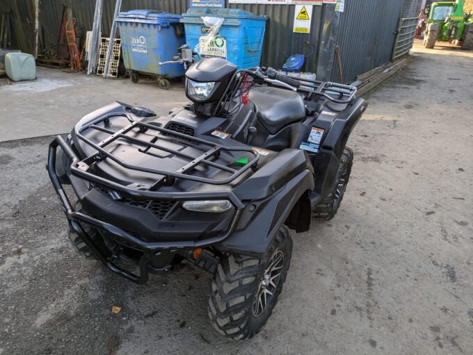 Suzuki KingQuad 500 AXI 20 plate quad bike