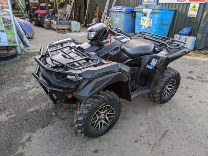 Suzuki KingQuad 500 AXI 20 plate quad bike