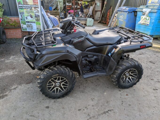 Suzuki KingQuad 500 AXI 20 plate quad bike