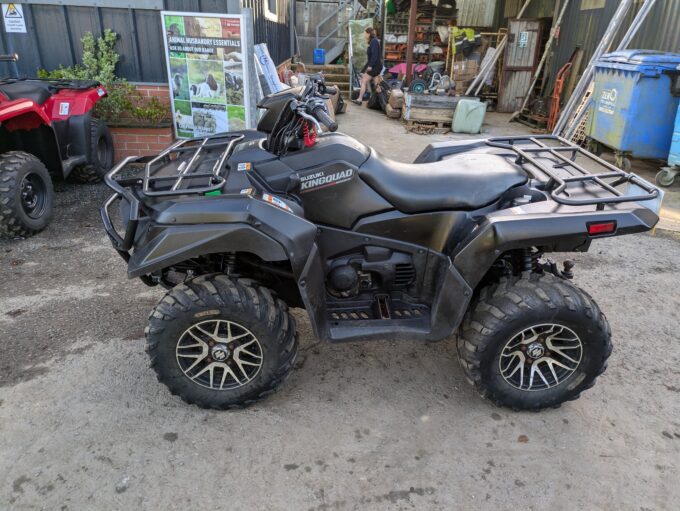 Suzuki KingQuad 500 AXI 20 plate quad bike