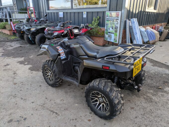 Suzuki KingQuad 500 AXI 20 plate quad bike