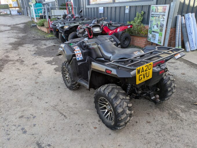 Suzuki KingQuad 500 AXI 20 plate quad bike