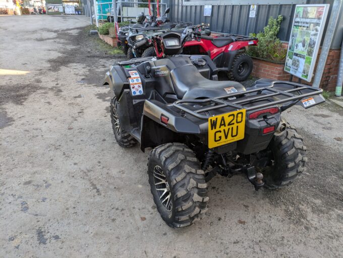 Suzuki KingQuad 500 AXI 20 plate quad bike