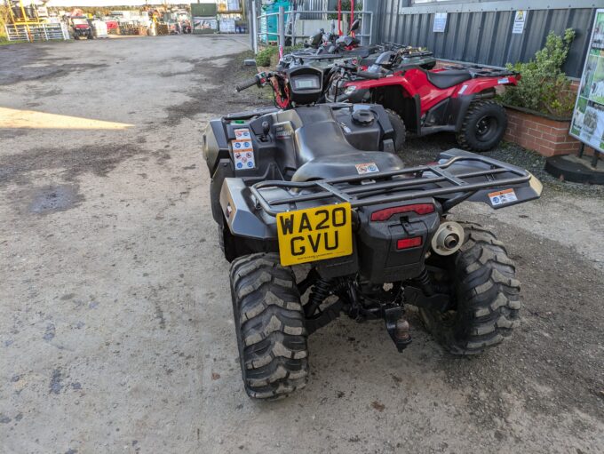 Suzuki KingQuad 500 AXI 20 plate quad bike