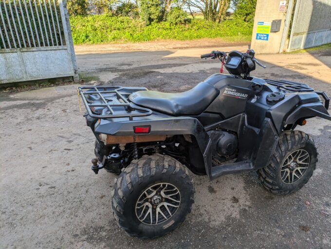 Suzuki KingQuad 500 AXI 20 plate quad bike