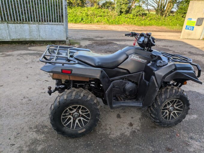 Suzuki KingQuad 500 AXI 20 plate quad bike