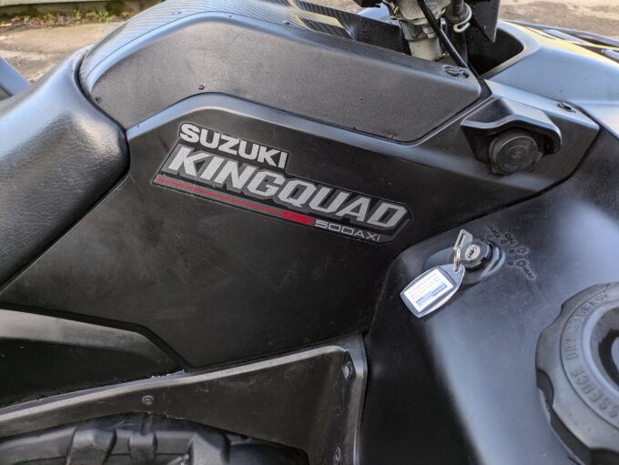 Suzuki KingQuad 500 AXI 20 plate quad bike