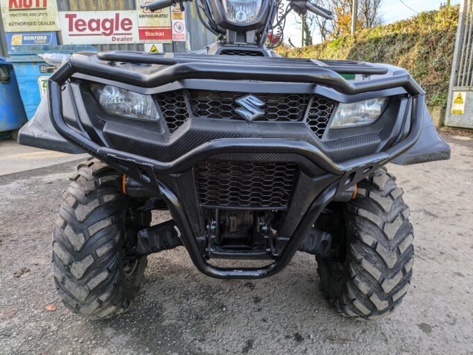 Suzuki KingQuad 500 AXI 20 plate quad bike front on