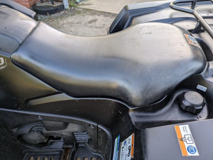 Suzuki KingQuad 500 AXI 20 plate quad bike seat