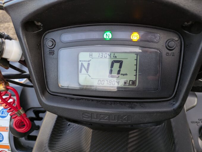 Suzuki KingQuad 500 AXI 20 plate quad bike odometer