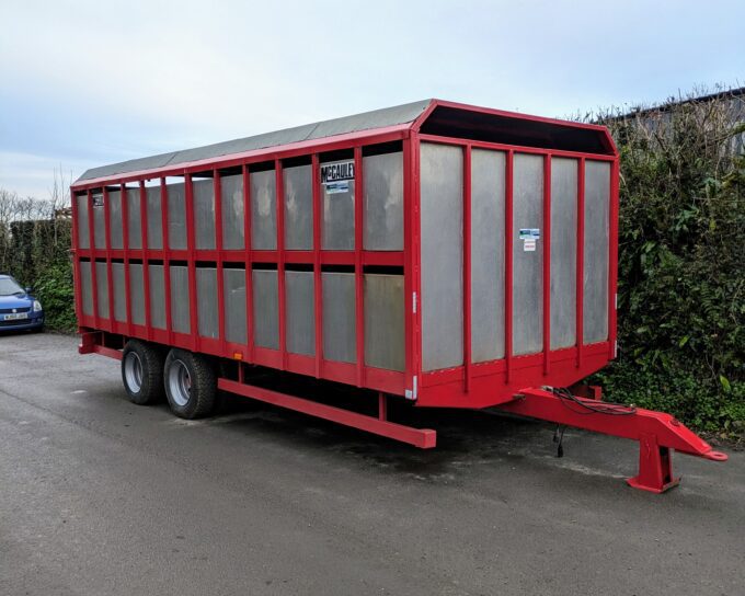 McCauley 20ft Livestock Trailer