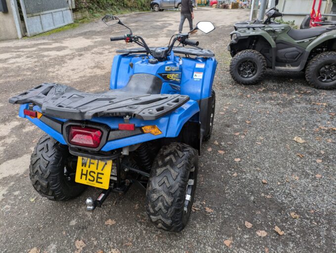 CFMOTO CFORCE 450s blue quad bike